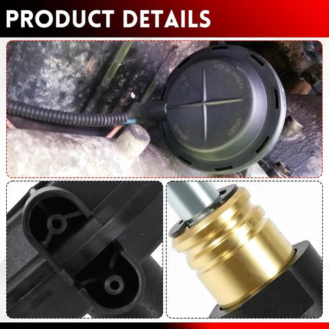 4WD Vacuum Actuator For Ford F150 F150 Heritage F250 Expedition Lobo And Lincoln Navigator Replacement 1997 Through 2004 Compatible With 4.2L 4.6L And 5.4L Engines OEM Numbers 600 300 1S10933 TCA 34 F65Z shown in detail.
