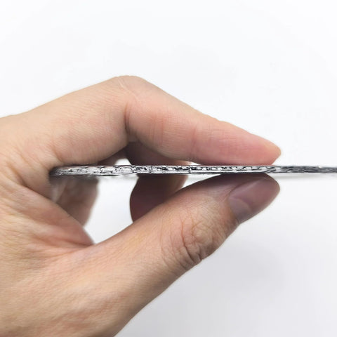 Exhaust gasket, 3-inch graphite disk with metal edge, for 3-bolt muffler/header connections
