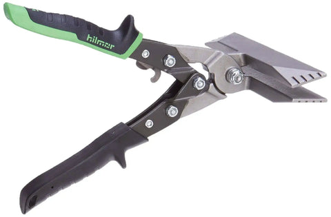 6 Inch Hand Seamer For Sheet Metal Bending And Flattening With Stainless Steel Blades And Overmolded Handles For No Slip Grip