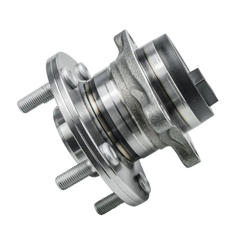 Rear Wheel Bearing And Hub Assembly For 2007 2014 Mazda CX 9 FWD With 5 Lugs And ABS 2 Piece Kit Drop In And Includes 10 Year Warranty