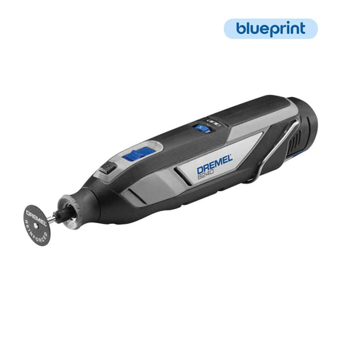 12V Cordless Rotary Tool Kit With Variable Speed And Ergonomic Comfort Grip, Includes 2Ah Battery, Charger, 5 Accessories, Wrench, And Fabric Carry Bag For Portable DIY Task Mastery By Dremel