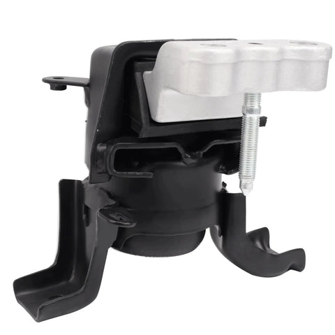 Front view of steel and rubber Beefed Up Engine Mount And Transmission Mount Kit For Toyota Corolla 2009 2010 2011 2012 2013 1.8L Matrix 1.8L And Vibe 2009 2010 1.8L FWD Four Piece Set A62027 A62039 A62023 A62015