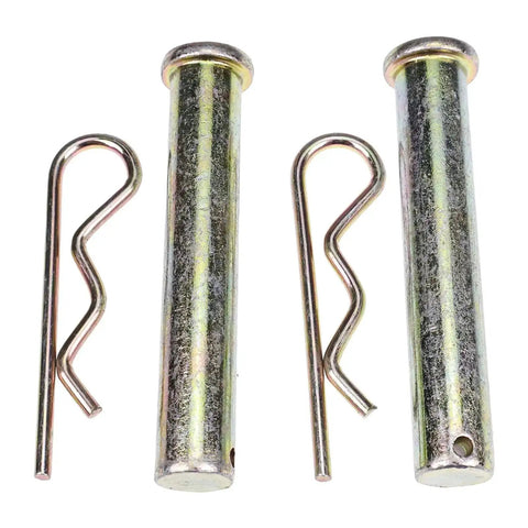 Two Pack Lift Cylinder Clevis Pin Kit For Power V And Power VXT With RT2 And RT3 Mounts, steel pins and clips included
