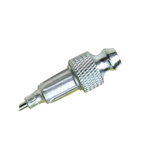 Pro Grade 18 Gauge Stainless Steel Grease Injector Needle 1-1/2 Inch Long With Cap For Hand Operated Grease Guns Lumax