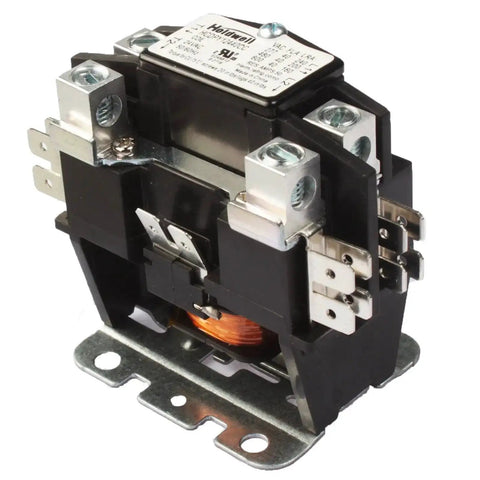 1 Pole Normally Open DP Contactor With Shunt, 40 Amp 24V Coil, Definite Purpose Air Conditioner Contactor, UL Listed