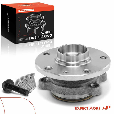 Bolt On Front Wheel Bearing And Hub Assembly For Volkswagen And Audi Fits Jetta Passat Golf GTI Eos Beetle CC Tiguan TT A3