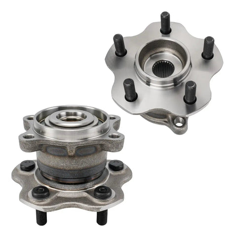 AWD Rear Wheel Hub Bearing Assembly For 2008 To 2020 Nissan Rogue And 2011 To 2017 Nissan Juke 5 Lug No ABS Compatible Durable Replacement