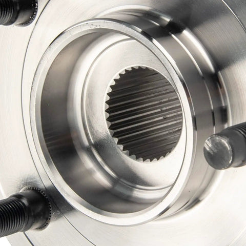 Close-up view of Front Wheel Bearing And Hub Assembly For 2002 Through 2008 Dodge Ram 1500 With ABS 5 Lug 515072.