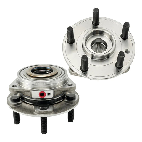 Pair Front Wheel Bearing And Hub Assembly 513423 5 Lug Direct Fit For 2018 2019 2020 2021 2022 2023 Jeep Wrangler And 2020 2021 2022 2023 Gladiator Two Pack Beefy Replacement Parts