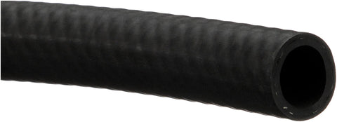 Gates heater hose, straight, 6 ft length, 5/8 in ID, black rubber automotive hose