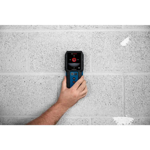 Pro Grade Wall Scanner For Electricians And Contractors All In One Multi Function Stud Finder And Live Wire Detector in use