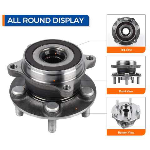 Pair Of Front Wheel Hub Bearing Assembly For 2011 2017 Lexus CT200h 2010 2016 Toyota Prius And 2012 2015 Prius Plug In Front Hub Bearing Kit