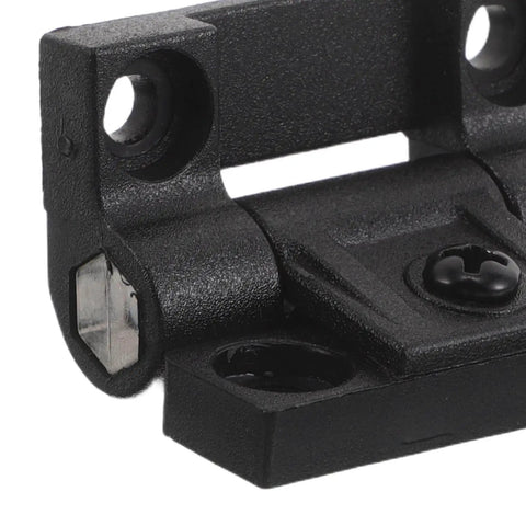 Close-up of Plastic Folding Torque Hinges 90 Degree Adjustable Door Frames With Ball Bearing Built Tough Self Locking Positioning