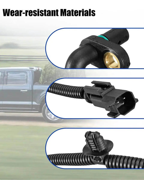 Wheel Speed Sensor Fits Ford F 150 2015 2020 Expedition 2018 2023 Lincoln Navigator 2018 2023 Replacement JL3Z 2C204 D FL3Z 2C204 A