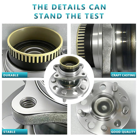 Close-up views of Rear Wheel Bearing Hub Assembly Replacement Kit 2Pcs for Hyundai Azera Sonata Tucson Kia 2010-2017 model details
