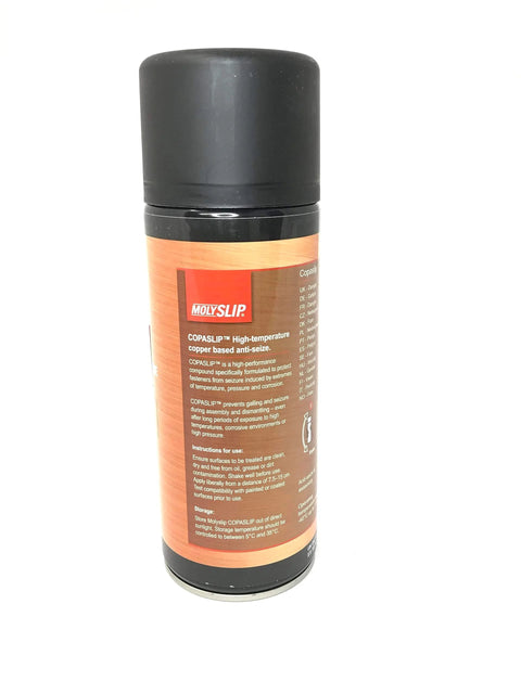 Front view of COPASLIP High Temperature Anti Seize Spray For Threads And Tight Tolerances, Prevents Galling And Seizure