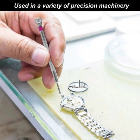 Precision mini screwdriver from 500Pcs Self Tapping Screw Kit M1.2 M1.4 M2 for eyeglass, watch repair with stainless steel screws.