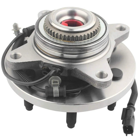 Front Wheel Bearing And Hub Assembly Fits Ford F150 Expedition And Lincoln Navigator 2011 2012 2013 2014 4WD 4x4 6 Lug ABS Sensor Replacement For Smooth Quiet Ride And Low Runout