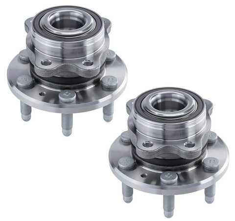 Pair Front Wheel Bearing And Hub Assembly With ABS Encoder For 2015 2022 Chevrolet Colorado And GMC Canyon 4WD Models