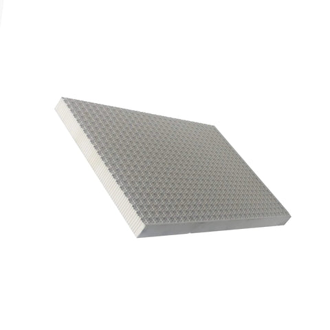 Meter Star ceramic plate, square heat resistant with honeycomb texture, 7.8 x 5.59 in, Amazon