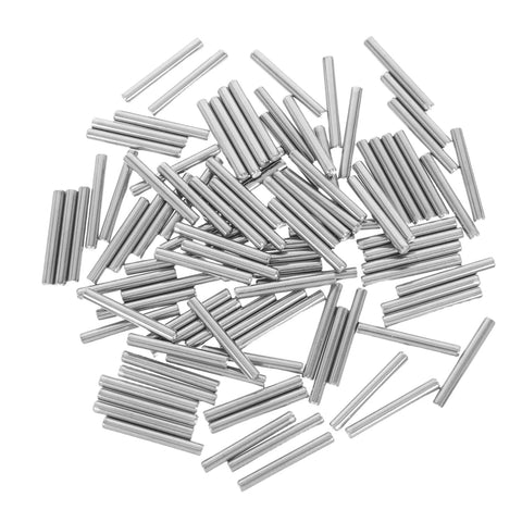 304 Stainless Steel Dowel Pins 100 Pieces Cylindrical Fastening Elements For Shelf Support Automotive And Machinery Applications Heavy Duty Pins