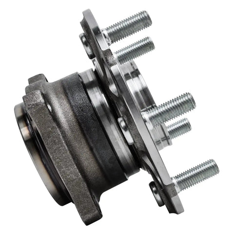 Side view of AWD Rear Wheel Hubs And Bearings Assembly 2-Piece Set For 2013-2015 Acura RDX And 2012-2016 Honda CR-V AWD Replacement