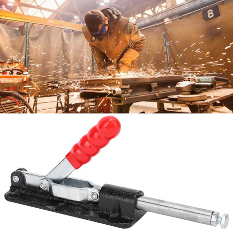Beefy Quick Release Toggle Clamp With 1278 Lbs Holding Power, Push Pull Hand Tool for industrial and woodworking use.