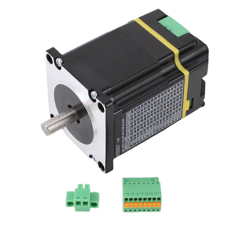All In One Closed Loop Servo Stepper Motor With Built In 1000 Line Encoder Integrated Driver And Controller 1.5Nm Torque 3000 RPM for CNC