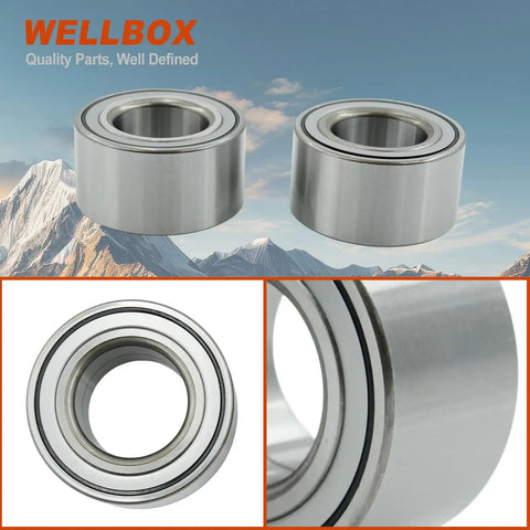 2 Pack Front Wheel Hub And Bearing Assembly 510055 for Hyundai Accent 2000 2017 Elantra 1996 2000 close-up view