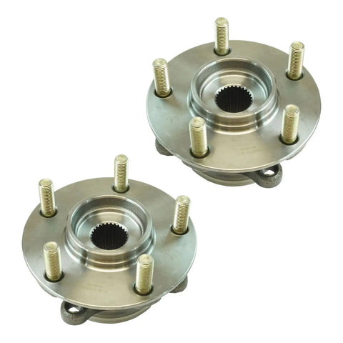 Front Wheel Bearing And Hub Assembly Set For 09 15 Mitsubishi Lancer Models Ralliart Evo MR GSR SE 2 Piece Front Left And Right Replacement Kit