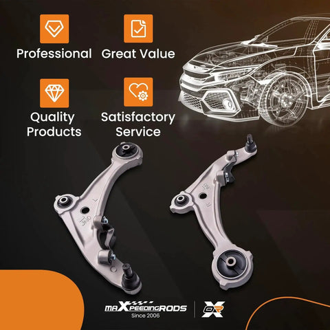 Front Lower Control Arm Replacement For Nissan Altima 2007 2012 All Models And 2013 2 Door Coupe Only K620195 K620196 displayed