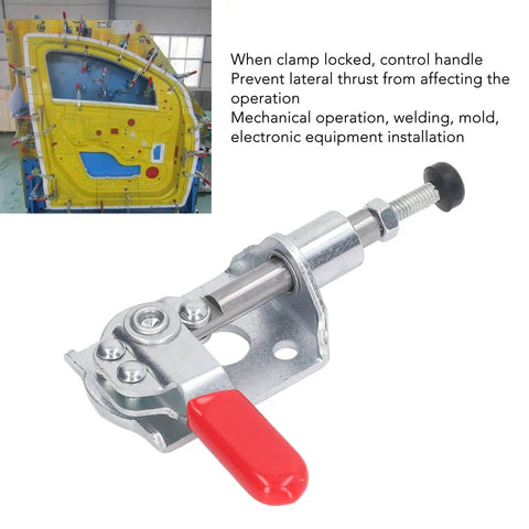 Stainless Steel Push Pull Toggle Clamp Quick Release Clamp For Woodworking Jigs And Fixtures Pocket Hole Jigs And Welding
