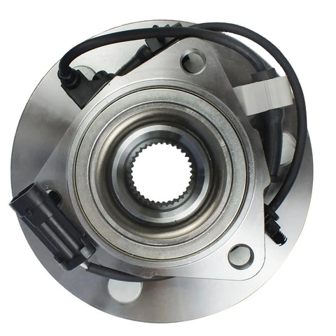 Top view of Pair Front Wheel Bearing Hub Assembly 515036 Two Pack for Cadillac Escalade EXT ESV 2002-2006 AWD 4WD