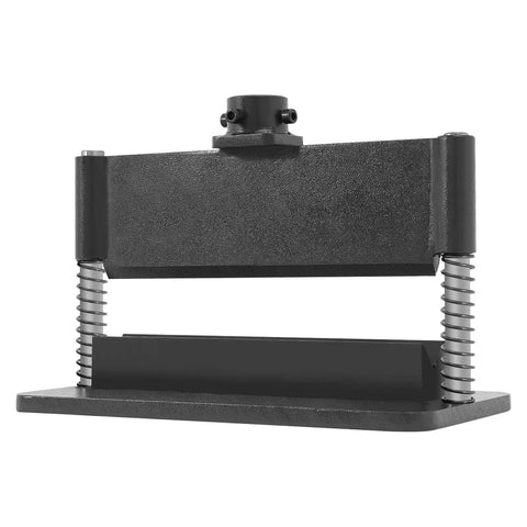 Beefy 12 Inch Press Brake Attachment For 12 To 20 Ton Hydraulic Shop Presses front view showing dual spring design
