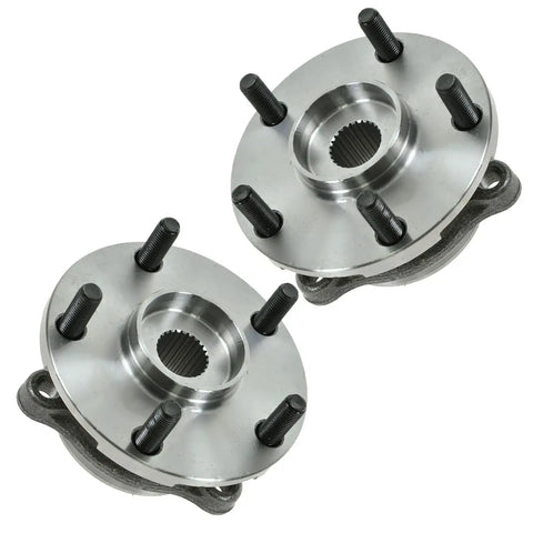 Front Left And Right Wheel Bearing And Hub Assembly Set 2 Piece Direct Fit Fits Like A Champ For Toyota RAV4 06-12, Corolla iM 11-16