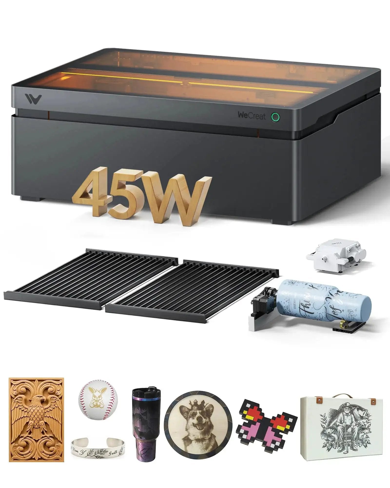 45W Desktop Laser Engraver - Powerful & Precise 🍁 ...