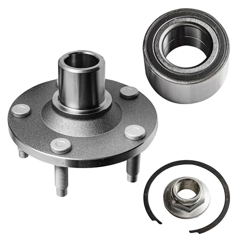 2 Front Wheel Bearing Hub Assemblies Kit For Ford Escape 2001 To 2012 Mazda Tribute 2001 To 2011 Mercury Mariner 2005 To 2011 With 5 Lug Hubs OEM Grade Replacement No Sweat Easy Install Front Wheel Bearings