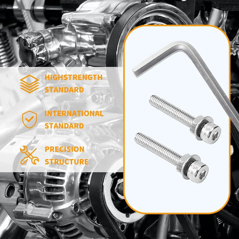 Heavy Duty M2.5 Screws Nuts And Washers Set In Stainless Steel With Fully Threaded Hex Socket Head Cap Bolts against machinery background