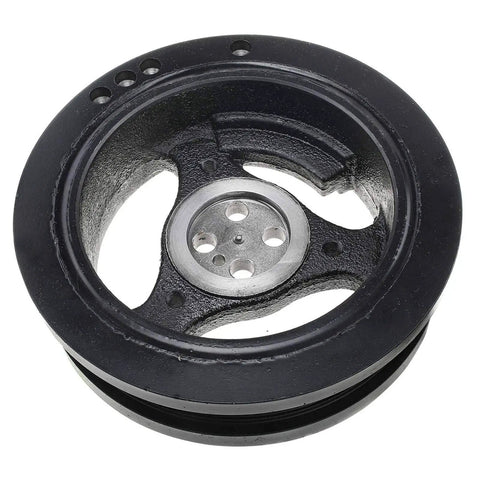 Beefy Engine Harmonic Balancer Pulley For Ford 6.0L OHV V8 Super Duty And E Series Trucks side view 53mm ID 225mm OD Part 3C3Z6312BA