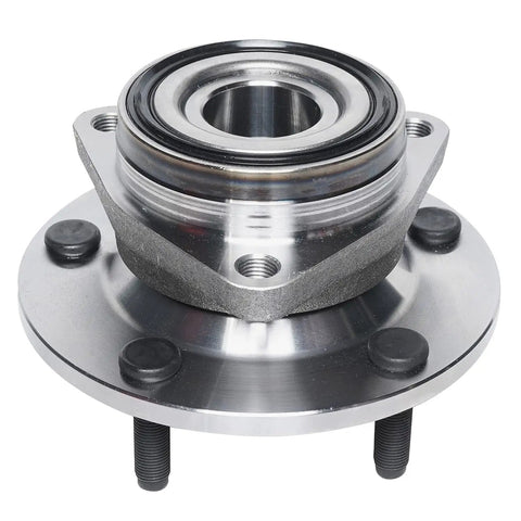 Front view of Front 4X4 Wheel Hub Bearing Kit For 1995 1999 Dodge Ram 1500, Includes 2 Front Hub Bearings And 2 Sway Bar End Links