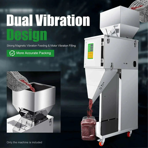 Automatic Bottle And Bag Filling Machine For Coffee Beans With 200W Power 10 To 999 Grams Weighing Filler Accurate To 2G Pro Grade High Speed 12 To 15 Bags Per Minute
