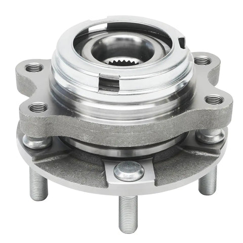 4 Pack Front And Rear Wheel Bearing Hubs For Nissan Altima 2007 To 2019 Maxima 2009 To 2019 5 Lug FWD Replacement Kit close-up