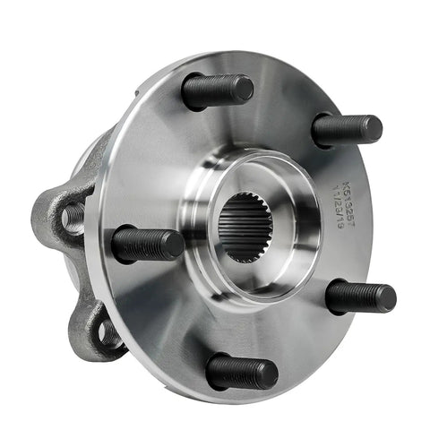 4Pc Front And Rear Wheel Bearing Hubs Assembly For 2010 2012 Lexus HS250h, 2006 2012 Toyota RAV4, 2017 2018 Corolla iM, 2011 2016 Scion tC IM, 2016 Scion iM With 5 Lugs, OE Spec Hub Bearings For A Smooth, Durable, Quiet Ride For Everyday Driving showing front view with 5 lugs