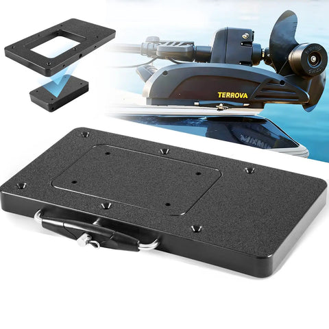 No Fuss Quick Release Bracket MKA21 for Terrova Ulterra PowerDrive Riptide ST SP Pontoon Deckhand 40 trolling motors mount