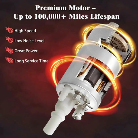 Premium motor from Fuel Pump Module Assembly E8937M Drop In Direct Fit Replacement For Toyota Camry 2.4L 2007 2008 2009 And 2.5L 2010 2011 OEM Style