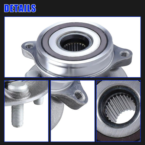 Bolt-On Front Wheel Hub Bearing Assembly For Toyota Prius 2010-2017, Prius Plug-In 2012-2015, And Lexus CT200h 2011-2017 details