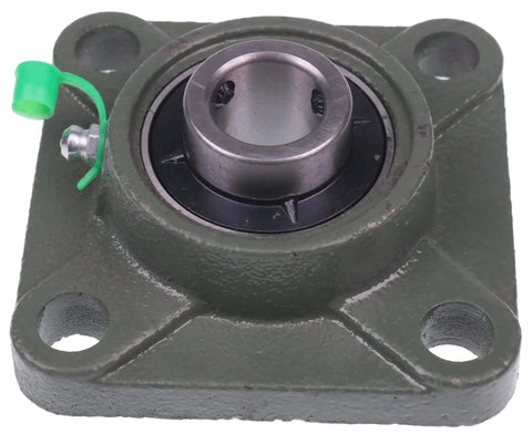 Front view of 3/4 Inch Four Bolt Flange Bearing With Set Screws UCF204-12 F4B-SC-012 SF-3/4 YCJ-3/4 NSK UCF204-12S NTN UCF204-012T