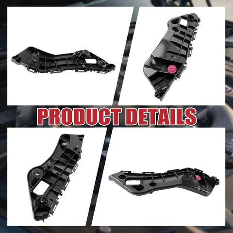 Front Bumper Bracket Retainer For RAV4 2013 2014 2015 2016 2017 2018, showing multiple angles of retainer brackets.