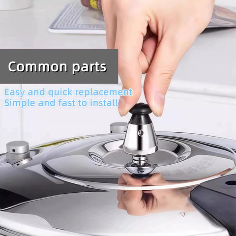 Pressure cooker relief valve kit, 2-pack, stainless steel with anti-blocking covers, 80 kPa regulator, Amazon