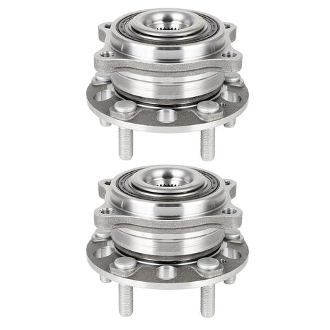 Beefed Up Wheel Hub Bearing Assembly Front Left And Right 5 Lug Non ABS 513409 BR930946 Hyundai Santa Fe Kia Sorento